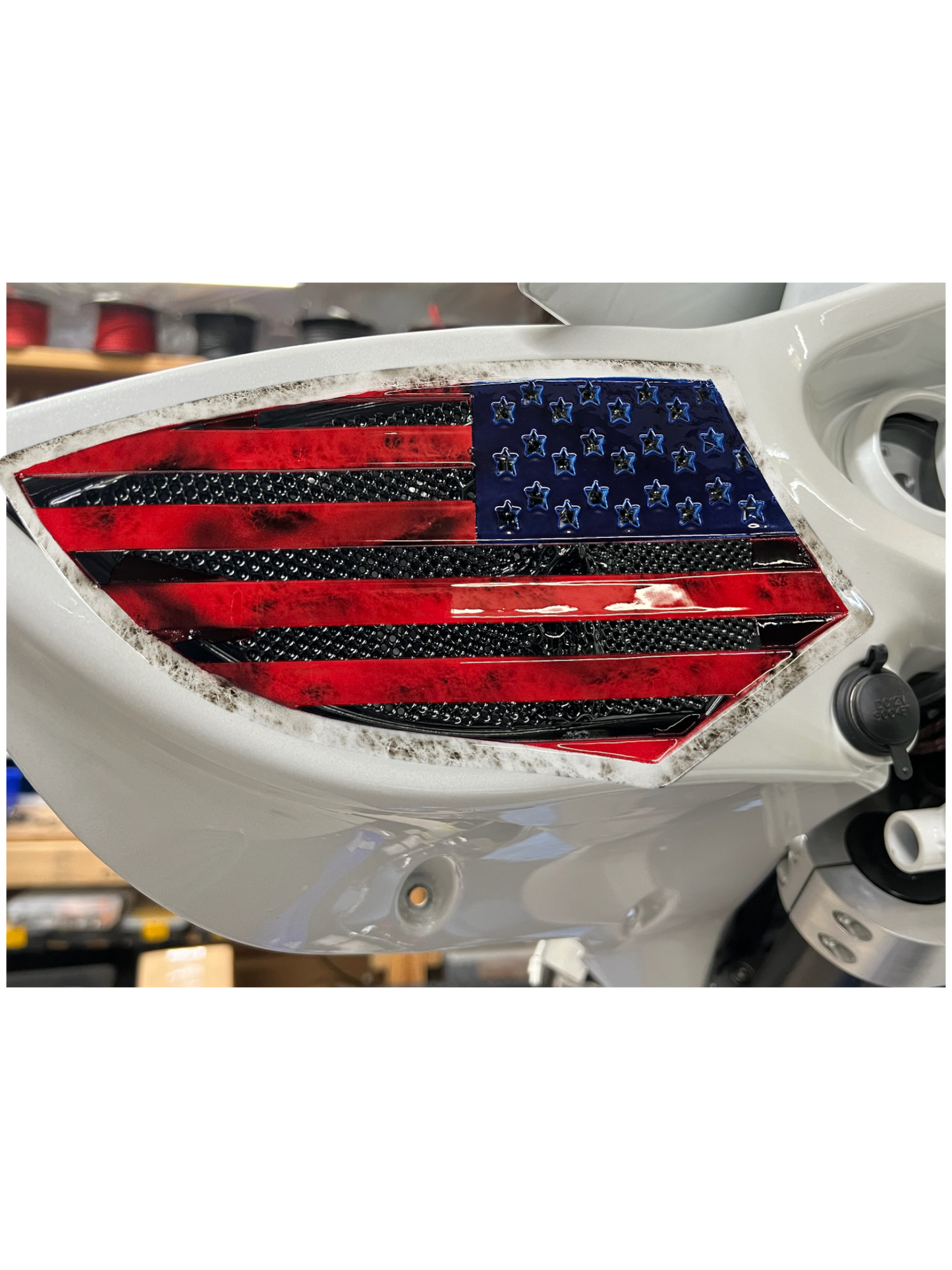 American Flag inner Victory grills