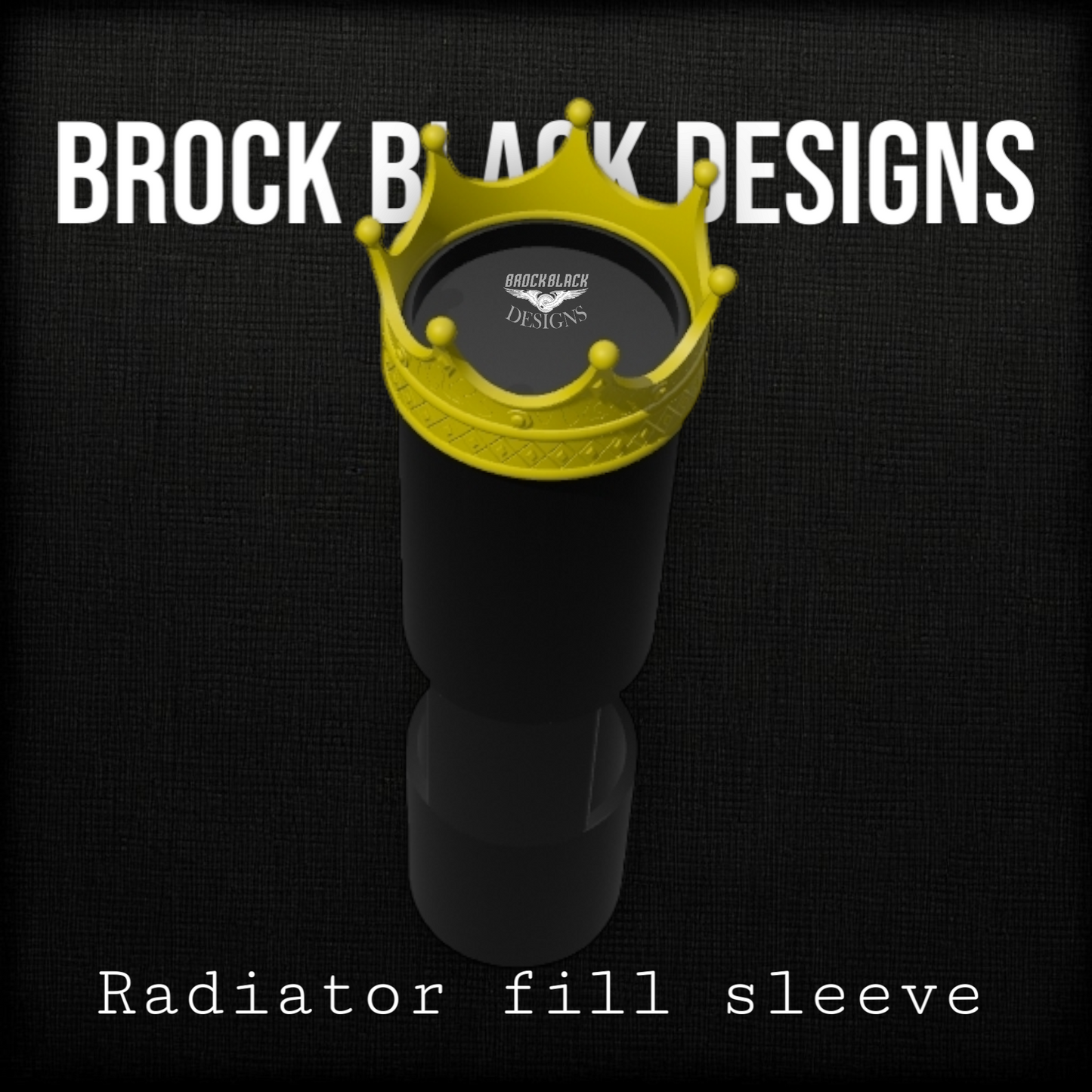 23.5 + radiator fill tube crown sleeve