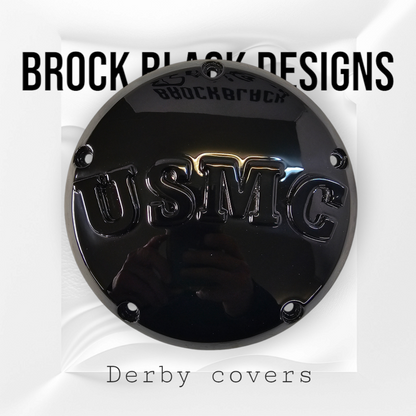 3D USMC Derby cover