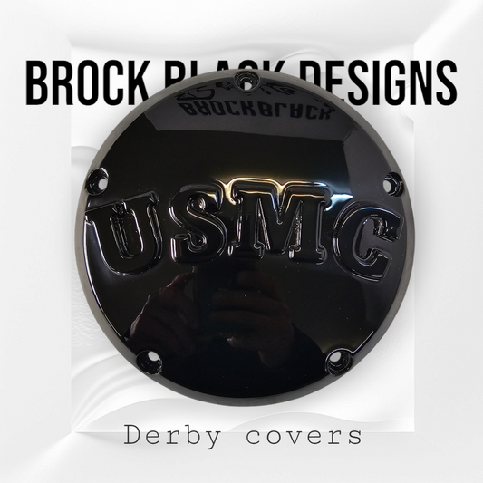3D USMC Derby cover