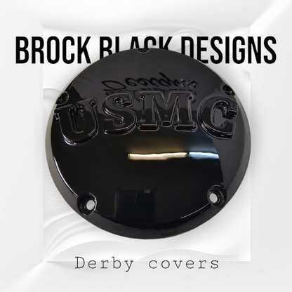 3D USMC Derby cover