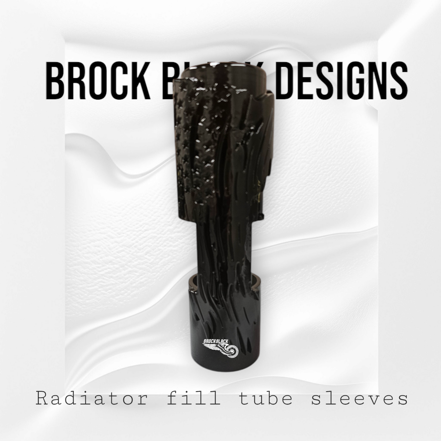 23.5 + radiator fill tube tattered American flag sleeve