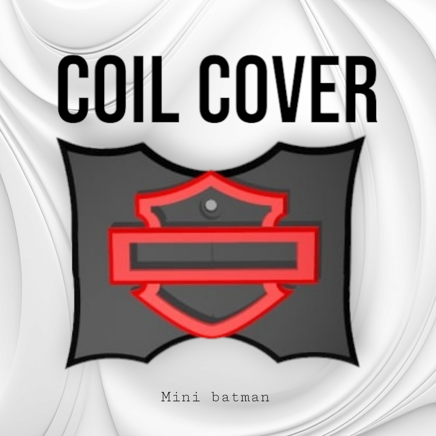 18+ Tattered flag themed Coil Cover