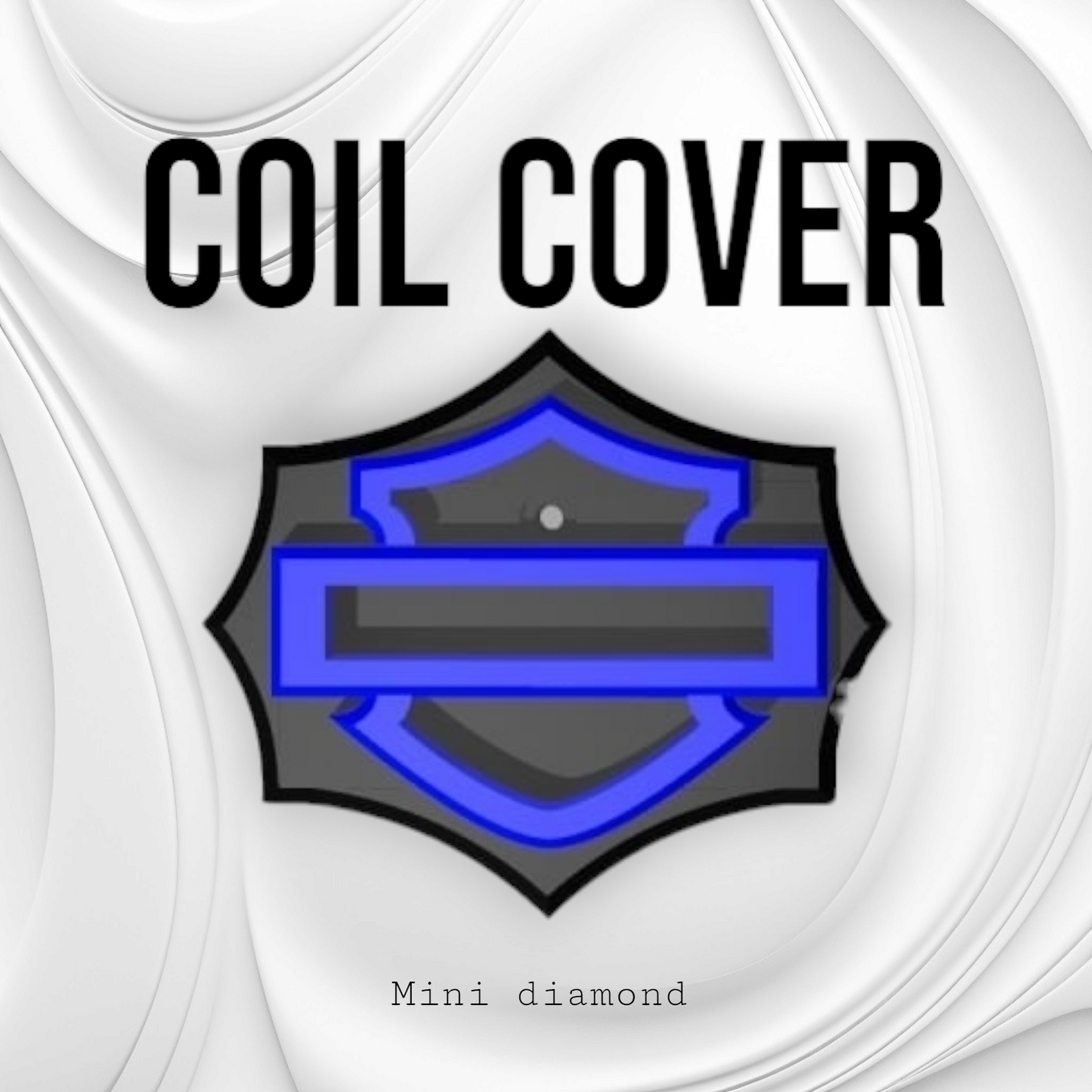 18+ Tattered flag themed Coil Cover