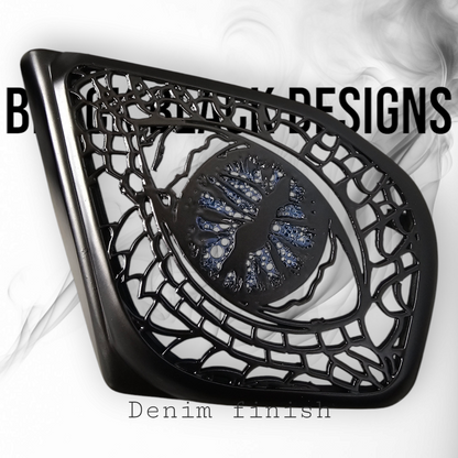 98 to 24+ Road Glide Dragon eye speakers grill covers sets