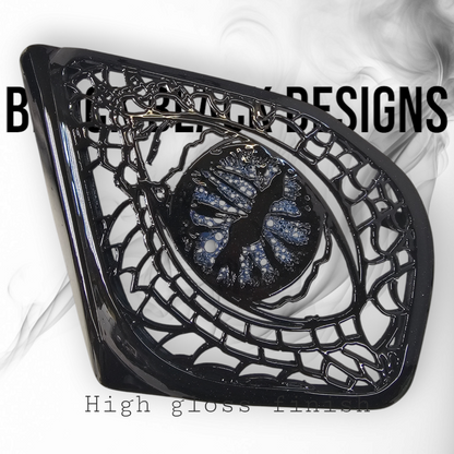 98 to 24+ Road Glide Dragon eye speakers grill covers sets