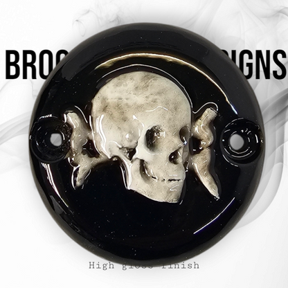 Derby and points cover skull and crossbones
