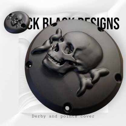 Derby and points cover skull and crossbones