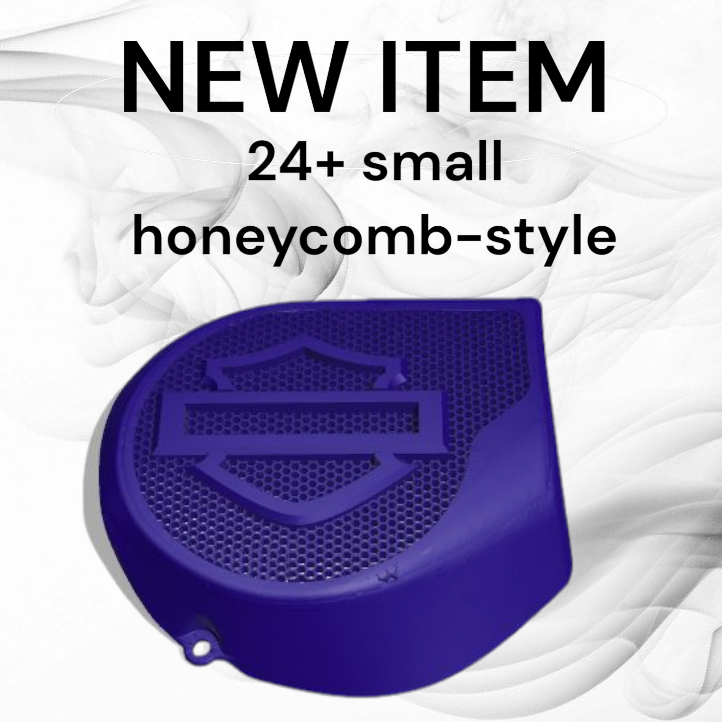 23.5+ Harley inner 3D shield speakers grill covers set