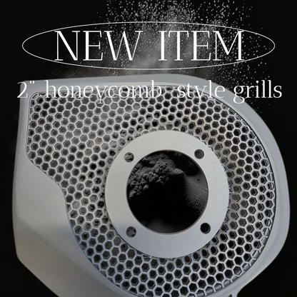 2024+ Street Glide with 2" tweeter speakers grill covers set