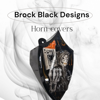 Harley horn 3D Grim reaper