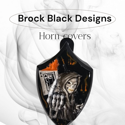 Harley horn 3D Grim reaper