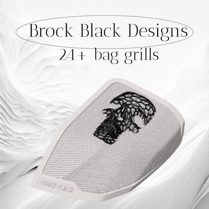 24+ Harley Davidson bag lid Speaker Grill Cover webbed skull