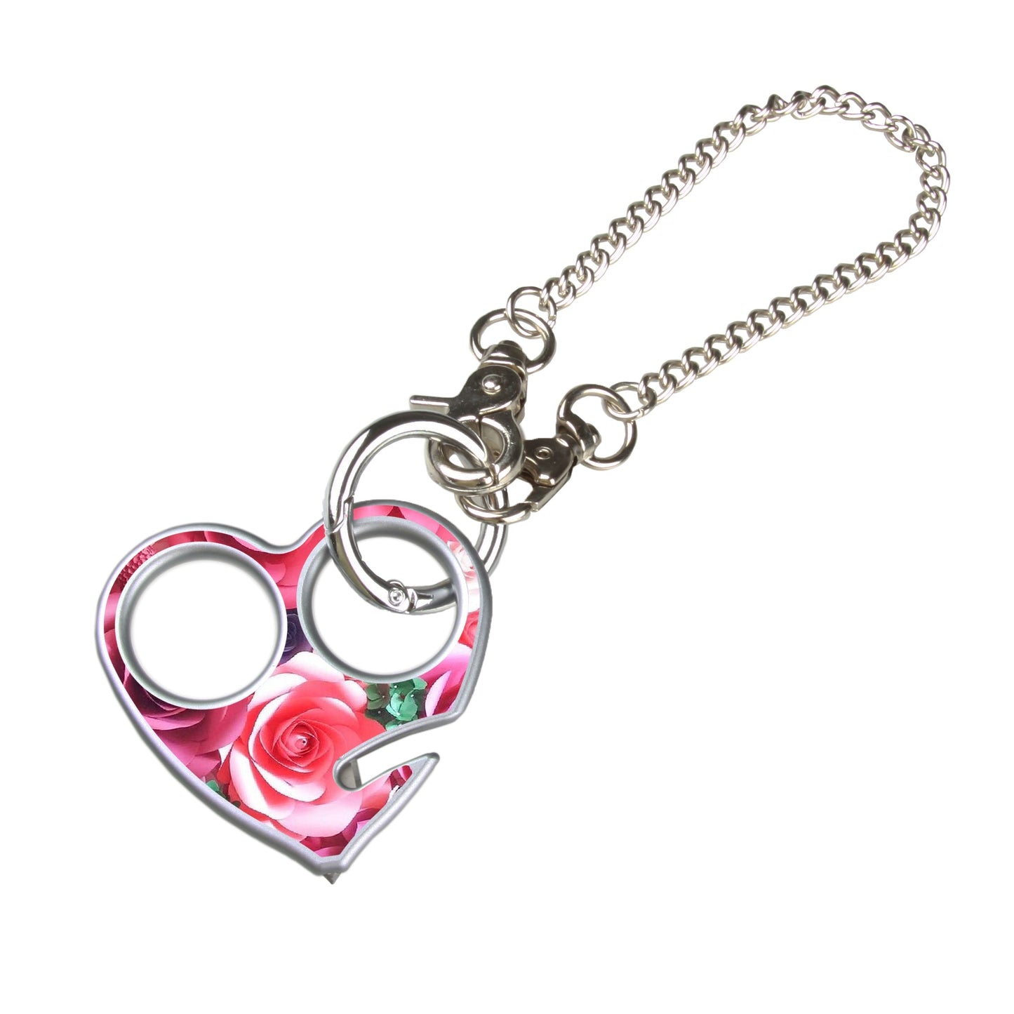 Emergency Escape Tool Keychain (Pink Marble)