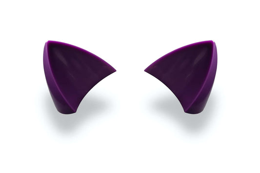 MagNeatOhz: Cat Ears for Helmet Purple