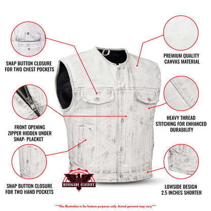 Blaze Scorcher™ Lowcut Men's Canvas Vest