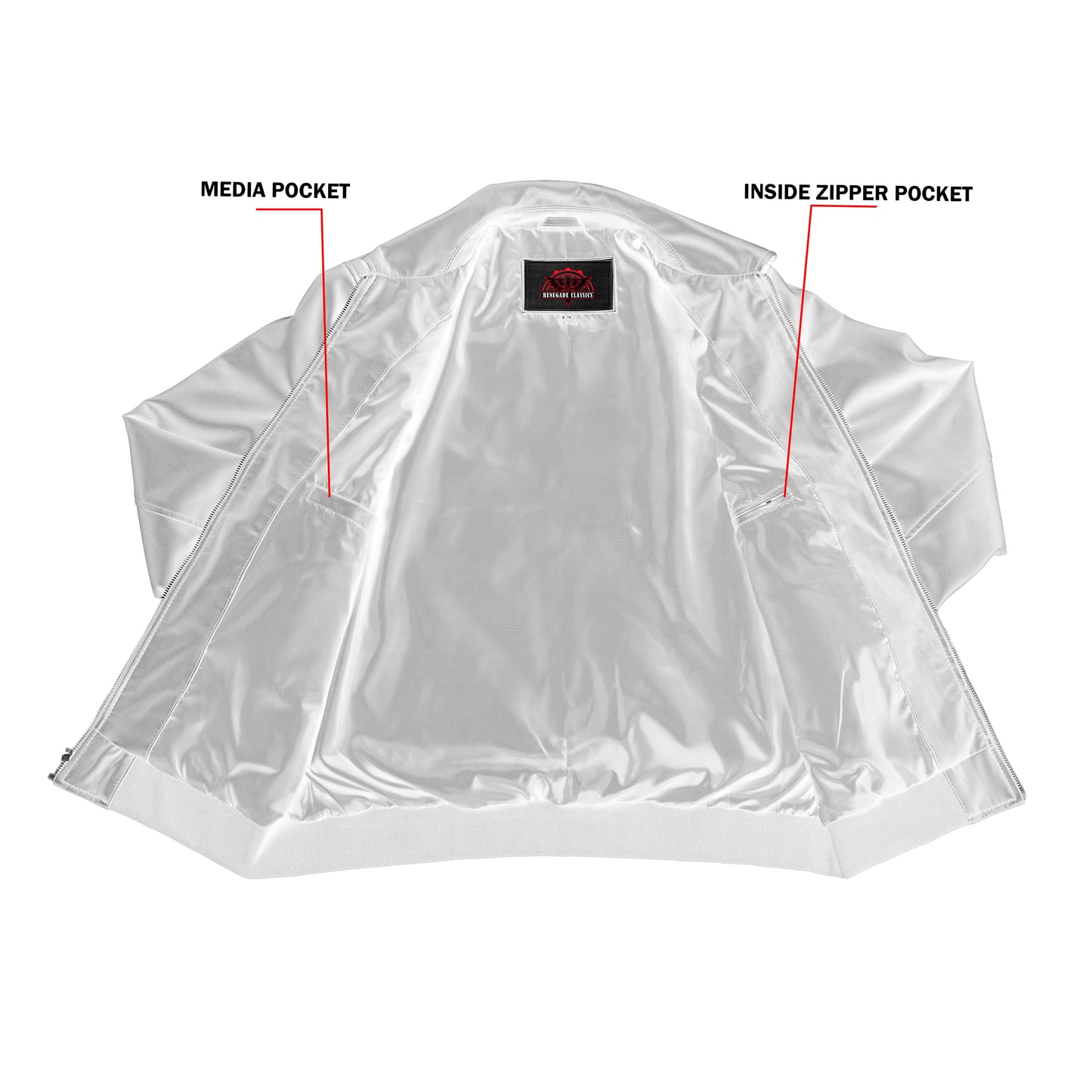 Midnight Forge Men’s Faux Leather Motorcycle Jacket