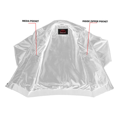 Midnight Forge Men’s Faux Leather Motorcycle Jacket