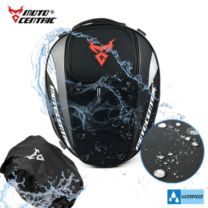 Motocentric Motorcycle Back Seat Bags Waterproof Multifunctional