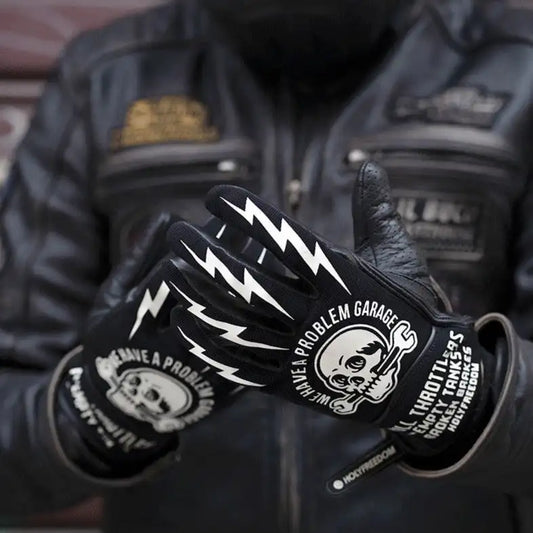 Holyfreedom Leather Hard Shell Breathable Gloves