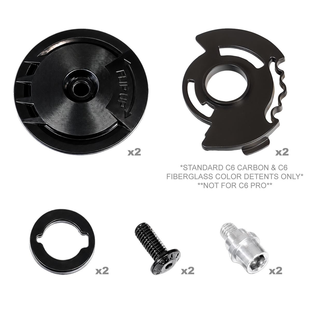 SPARE- C6 SHIELD COVER HARDWARE