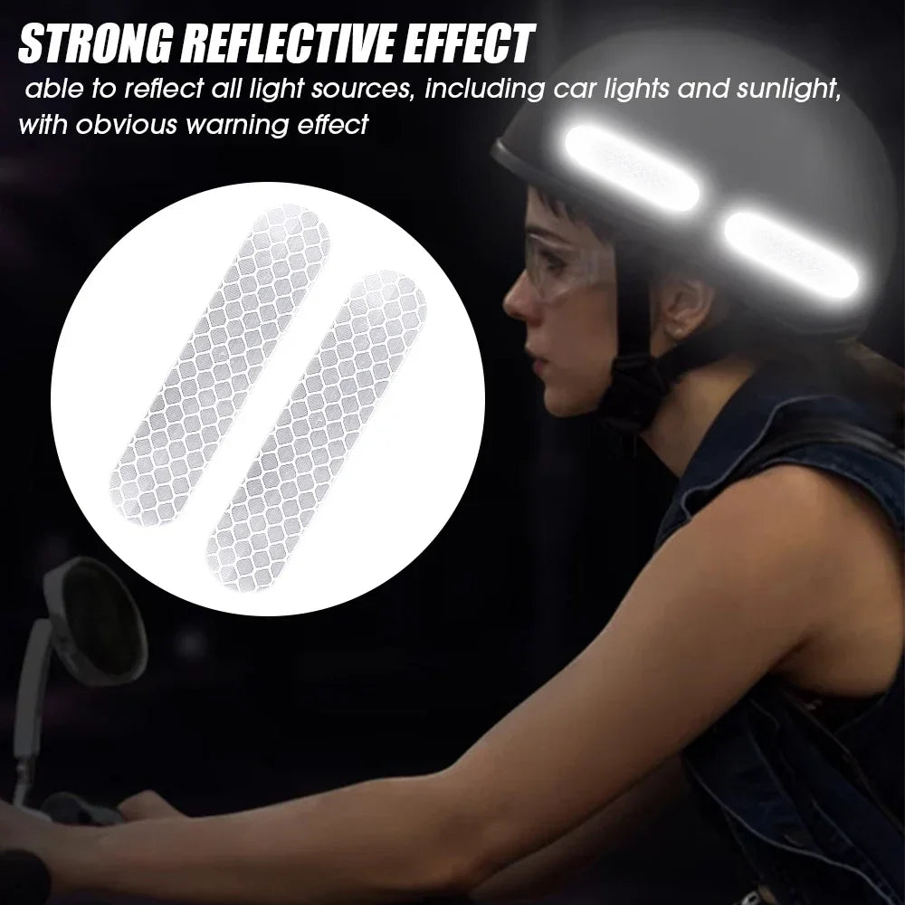 All Gear Reflective Stickers Night Safety Driving