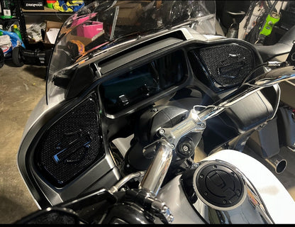 98 to 2024 Road Glide 3D shield speakers grill covers set