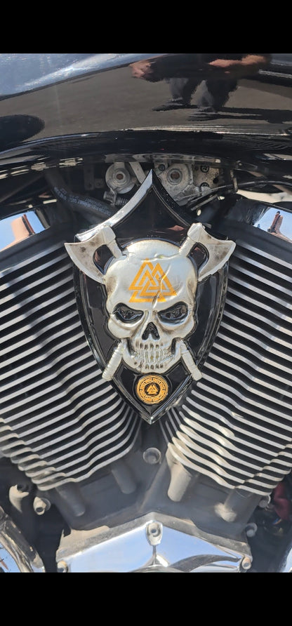 Viking skull  Victory "cheese wedge" replacement cover
