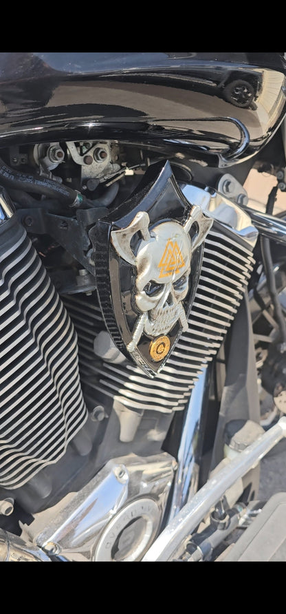 Viking skull  Victory "cheese wedge" replacement cover