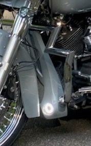 00-2020 Harley chin spoiler NON RAKED