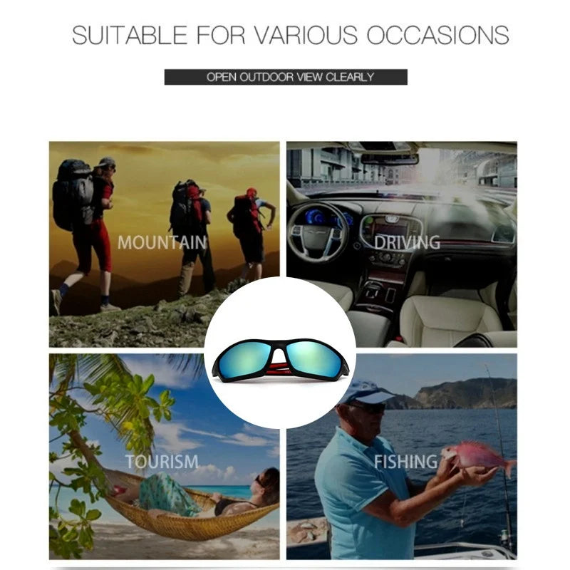 New Sports Sunglasses Luxury Brand UV400