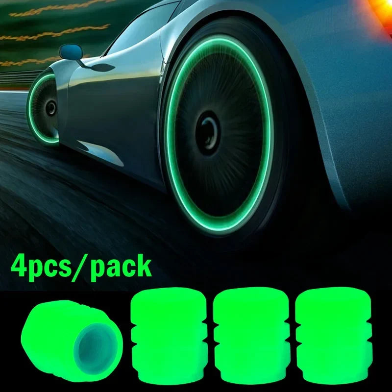 Luminous Valve Stem Caps Dustproof