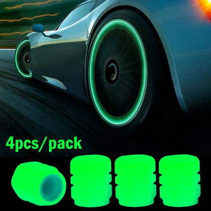 Luminous Valve Stem Caps Dustproof