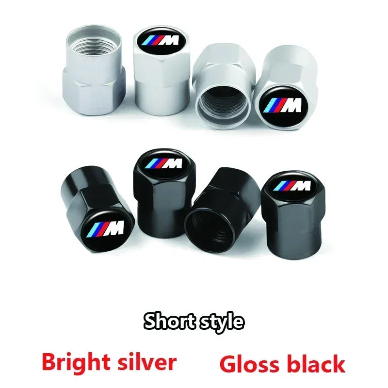 4PCS Aluminium Valve Stem Caps