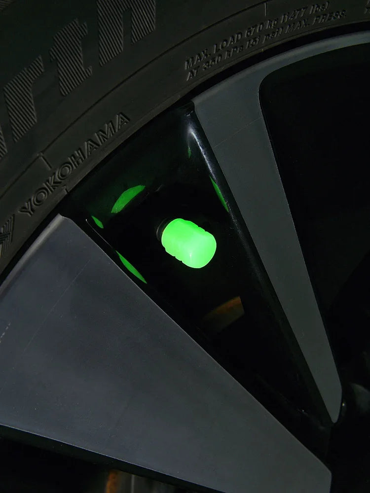 Luminous Valve Stem Caps Dustproof