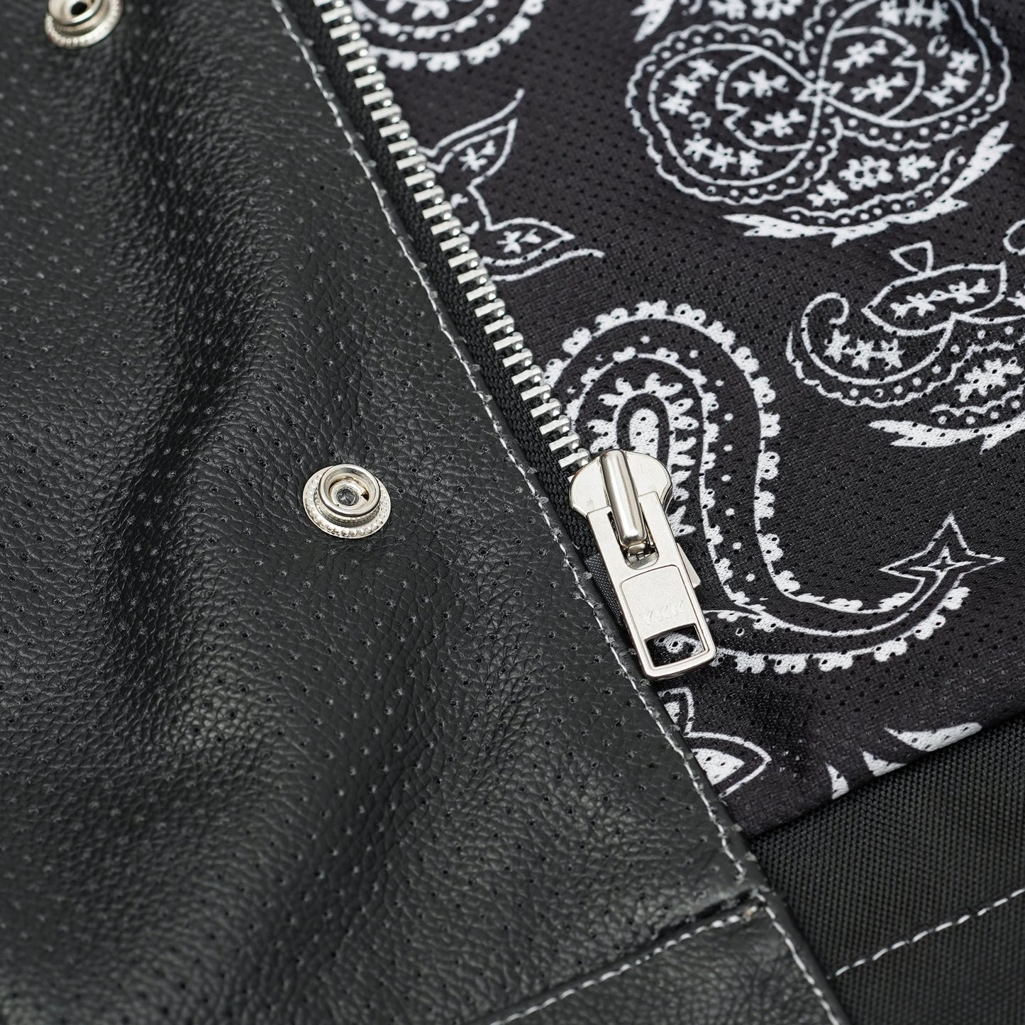 Blaze Lowcut Chrome Phantom Men's Leather Vest