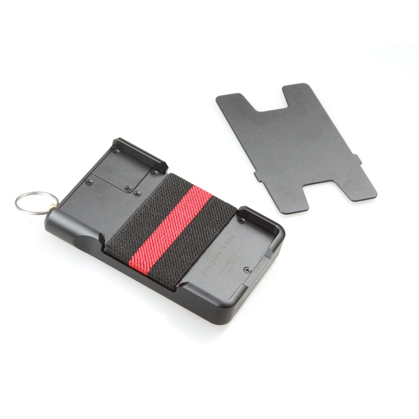 Safety Wallet With Personal Alarm Multi Functional Tool (Black Carbon Fiber)