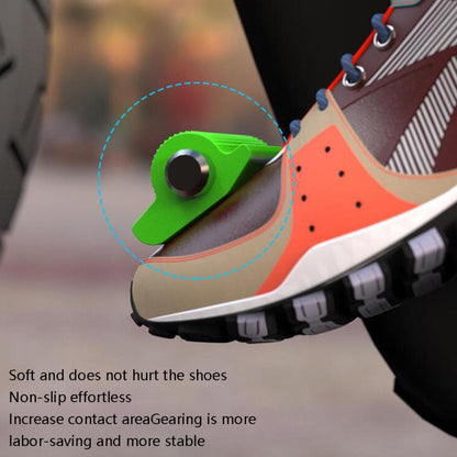 10 PCS Motorcycle Gear Shift Protective Cover Riding Shoe Cover(Black)