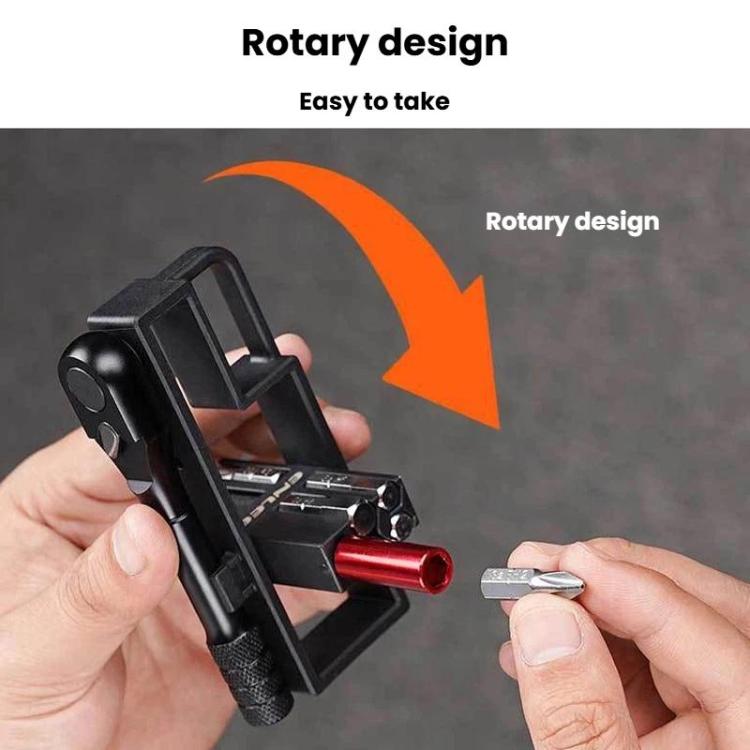 ENLEE EN56 12pcs Bike Ratchet Wrench Set Multifunctional Portable Bicycle Repair Tool Kit, EN56 12pcs