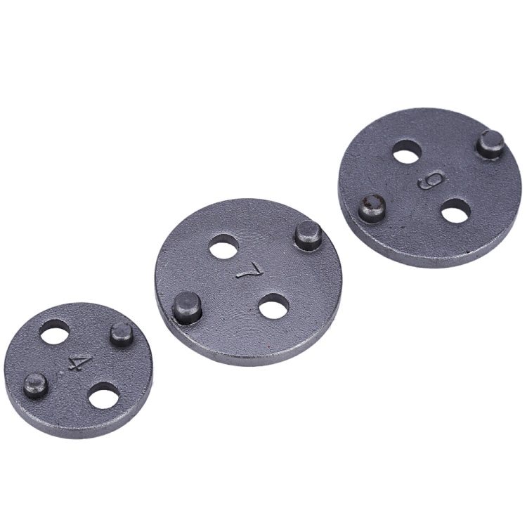Universal Auto Car Precision Disc Brake Caliper Wind Back Tool Kit Brake Pad Brake Pump Brake Piston Car Repair Tool Kit, 12 In 1 Brake Air Pump