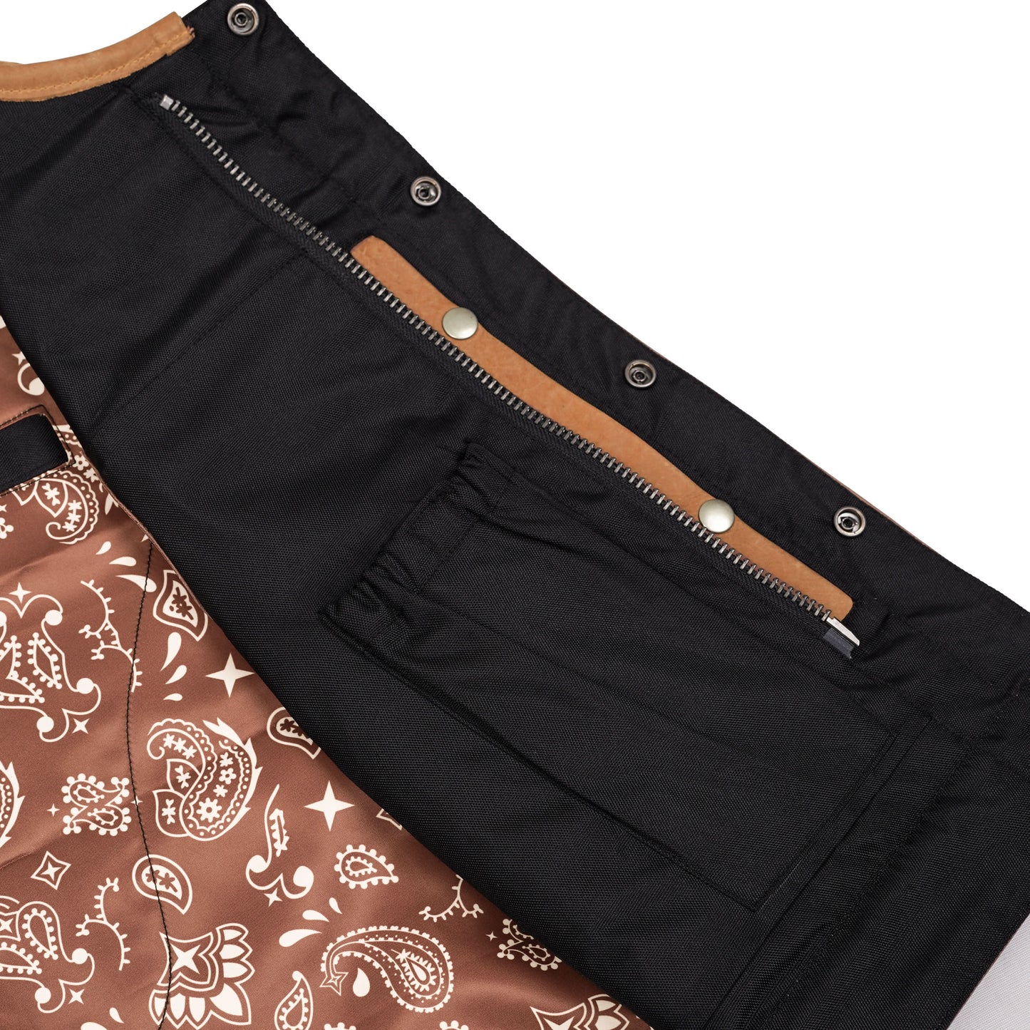 Rustic Rebel™ Lowcut Men’s Brown Leather Vest