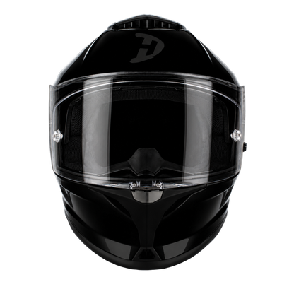 D.O.T. & ECE Daytona Viper- Hi-Gloss Black
