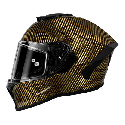D.O.T. & ECE Daytona Viper- Gold Carbon Fiber
