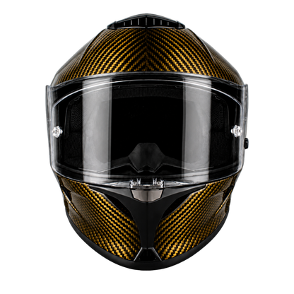 D.O.T. & ECE Daytona Viper- Gold Carbon Fiber