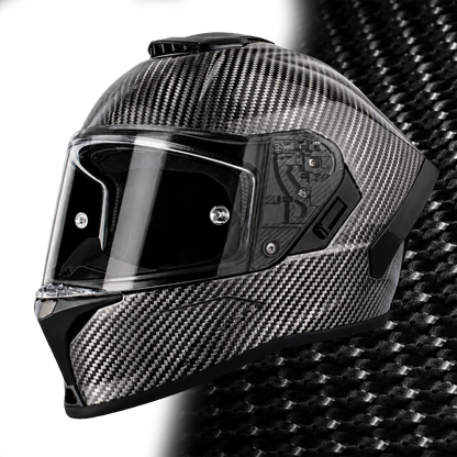 D.O.T. & ECE Daytona Viper- Silver Carbon Fiber