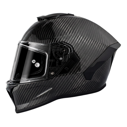 D.O.T. & ECE Daytona Viper- Silver Carbon Fiber