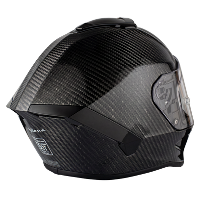 D.O.T. & ECE Daytona Viper- Silver Carbon Fiber