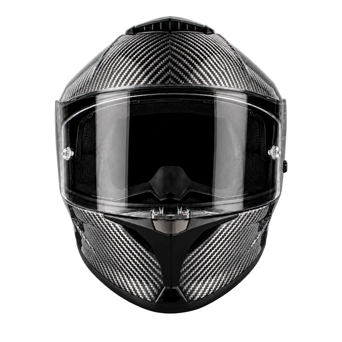 D.O.T. & ECE Daytona Viper- Silver Carbon Fiber