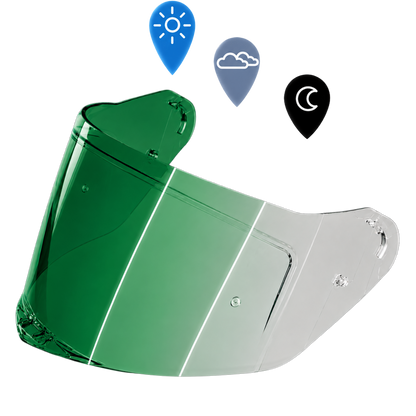 Viper Shield Outer- Photochromic Green