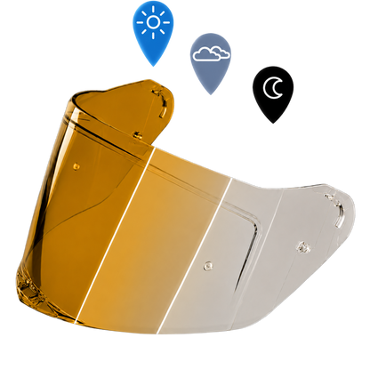 Viper Shield Outer- Photochromic Gold